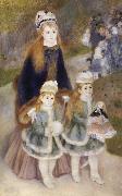 Mother and children Auguste renoir